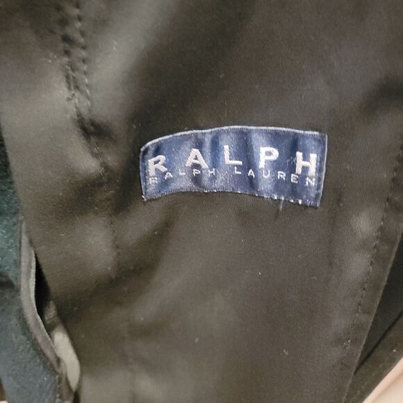 Ralph Lauren Coat Overcoat Men's 42L Quilted Removable Lining Black Workwear - Picture 10 of 16